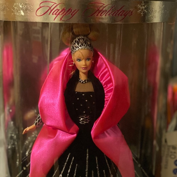 happy holidays barbie 1998